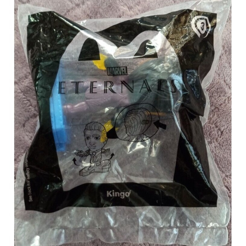 2020 McDonald's ETERNALS HAPPY MEAL TOY FIGURE (KINGO)